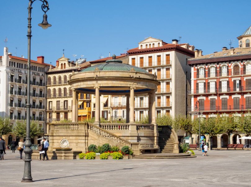 Casco Antiguo de Pamplona, Spain